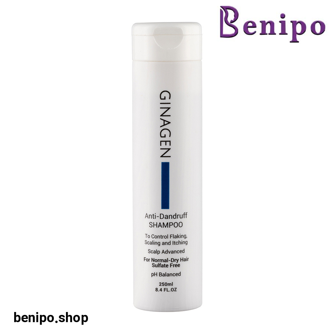 شامپو ضد شوره فاقد سولفات مناسب موهای خشک و نرمال حجم 250 میلی لیتر