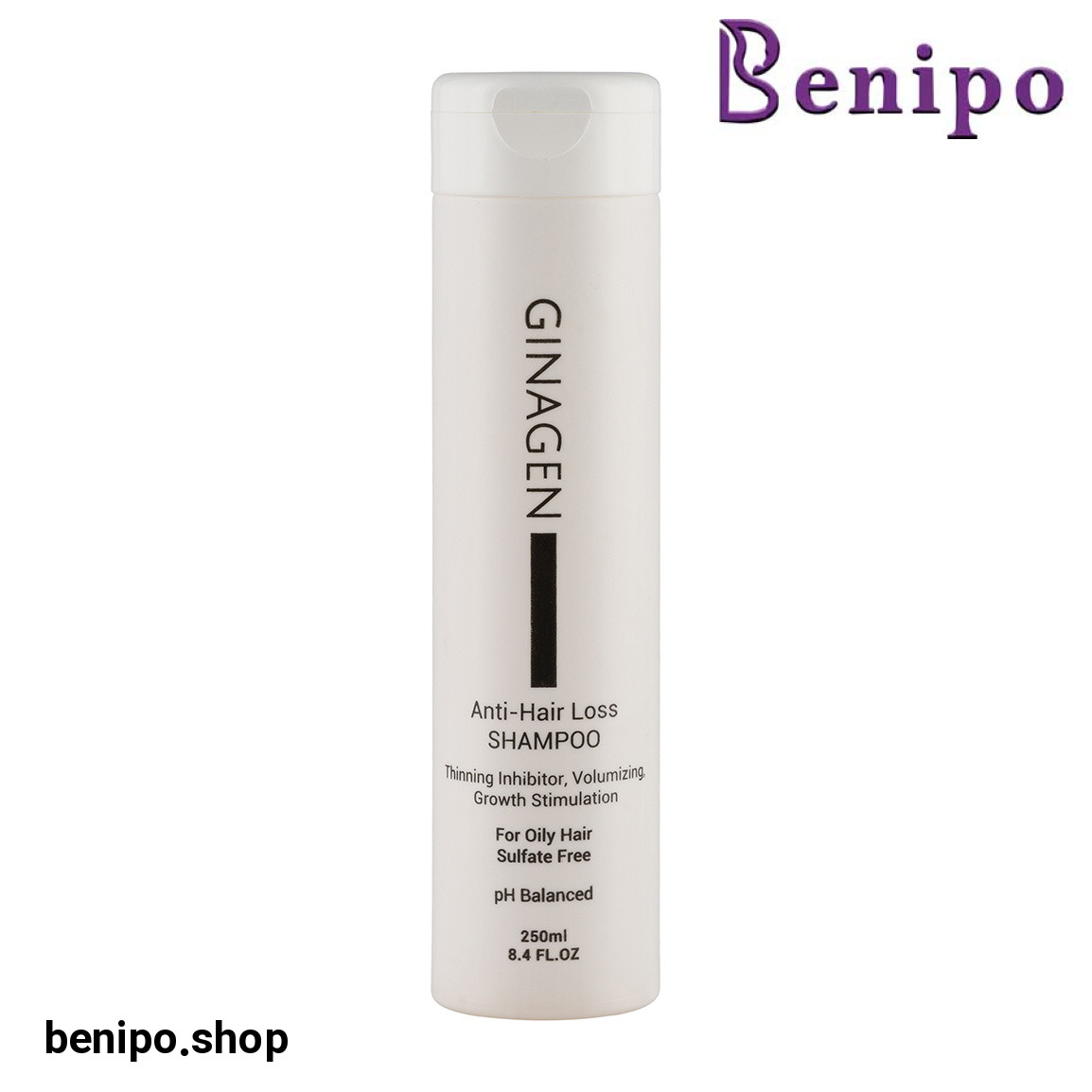 شامپو ضد ریزش فاقد سولفات مناسب موهای چرب حجم 250 میلی لیتر