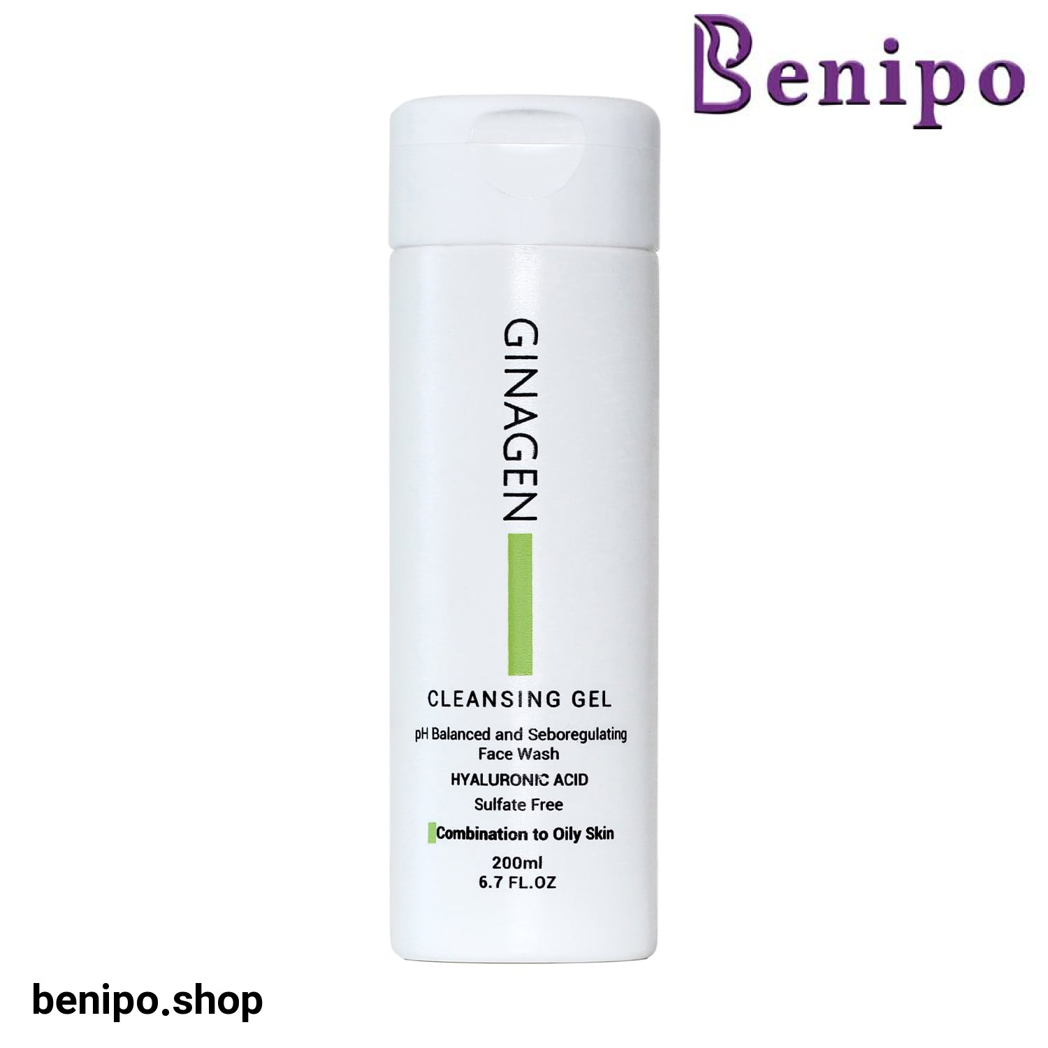 ژل شستشو صورت ژیناژن مخصوص پوست چرب