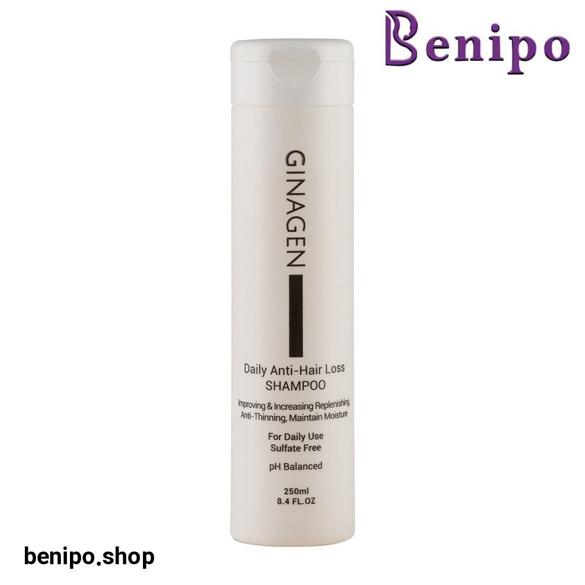 شامپو ضد ریزش روزانه فاقد سولفات حجم 250 میلی لیتر