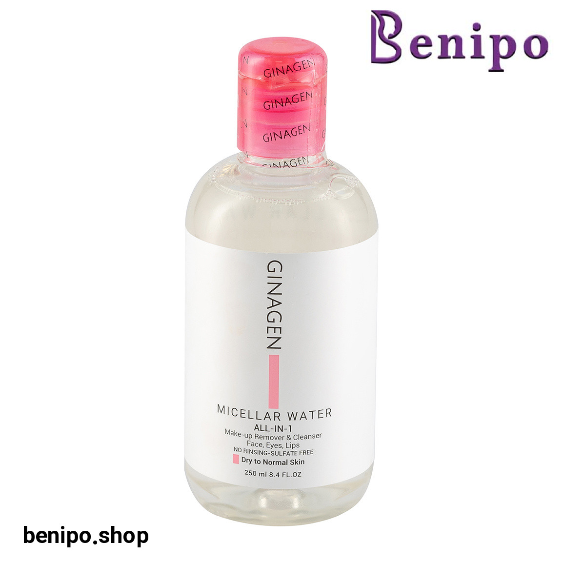 میسلار واتر مناسب پوست خشک حجم 200 میلی لیتر