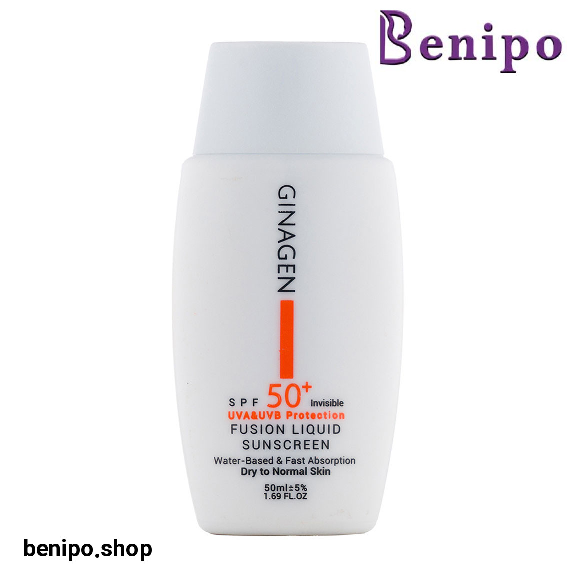 کرم ضد آفتاب بی رنگ مدل Fusion Liquid مناسب پوست خشک و نرمال 50 میلی لیتر