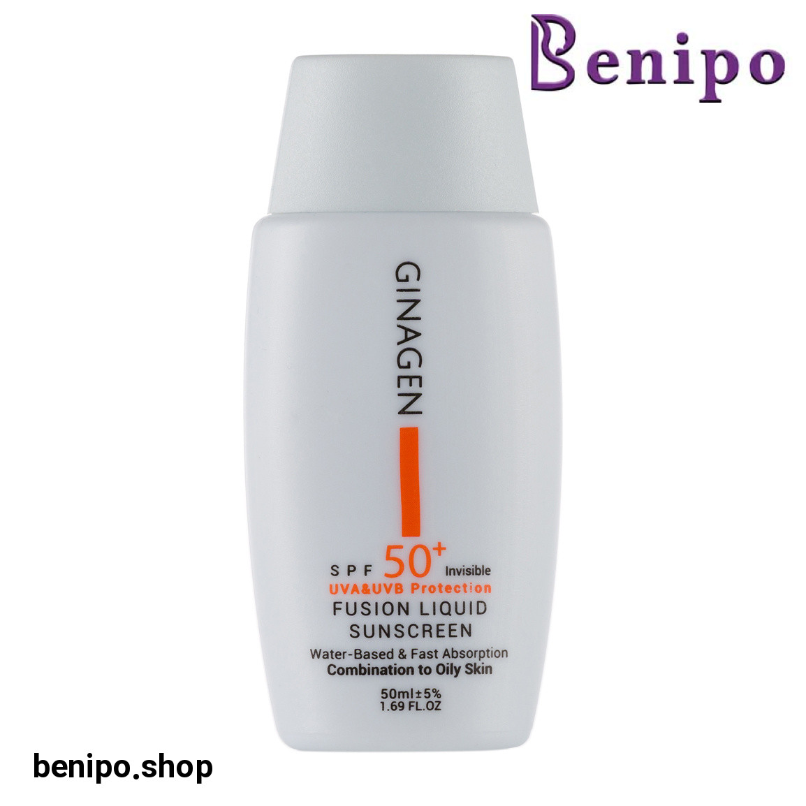 ضد آفتاب بی رنگ مدل Fusion liquid مناسب پوست چرب 50 میلی لیتر