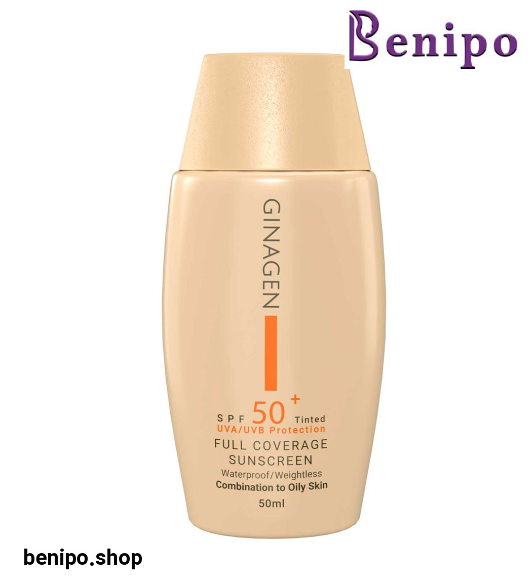 کرم ضد آفتاب رنگی مدل SPF50 شماره 01 مناسب پوست چرب و مختلط حجم 50 میلی لیتر