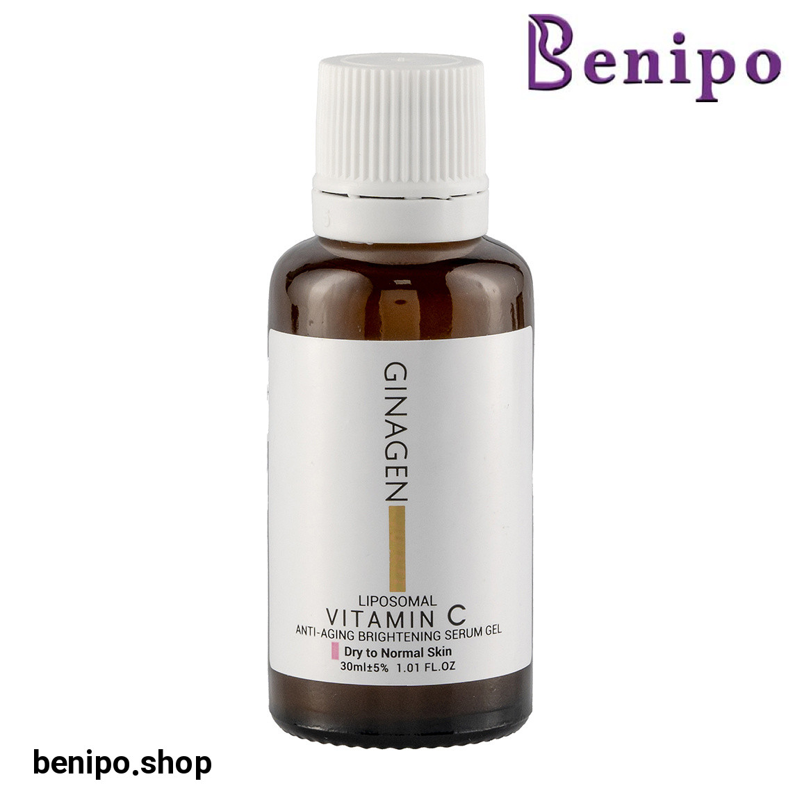 ژل سرم ویتامین C مناسب پوست خشک و نرمال حجم 30 میلی لیتر