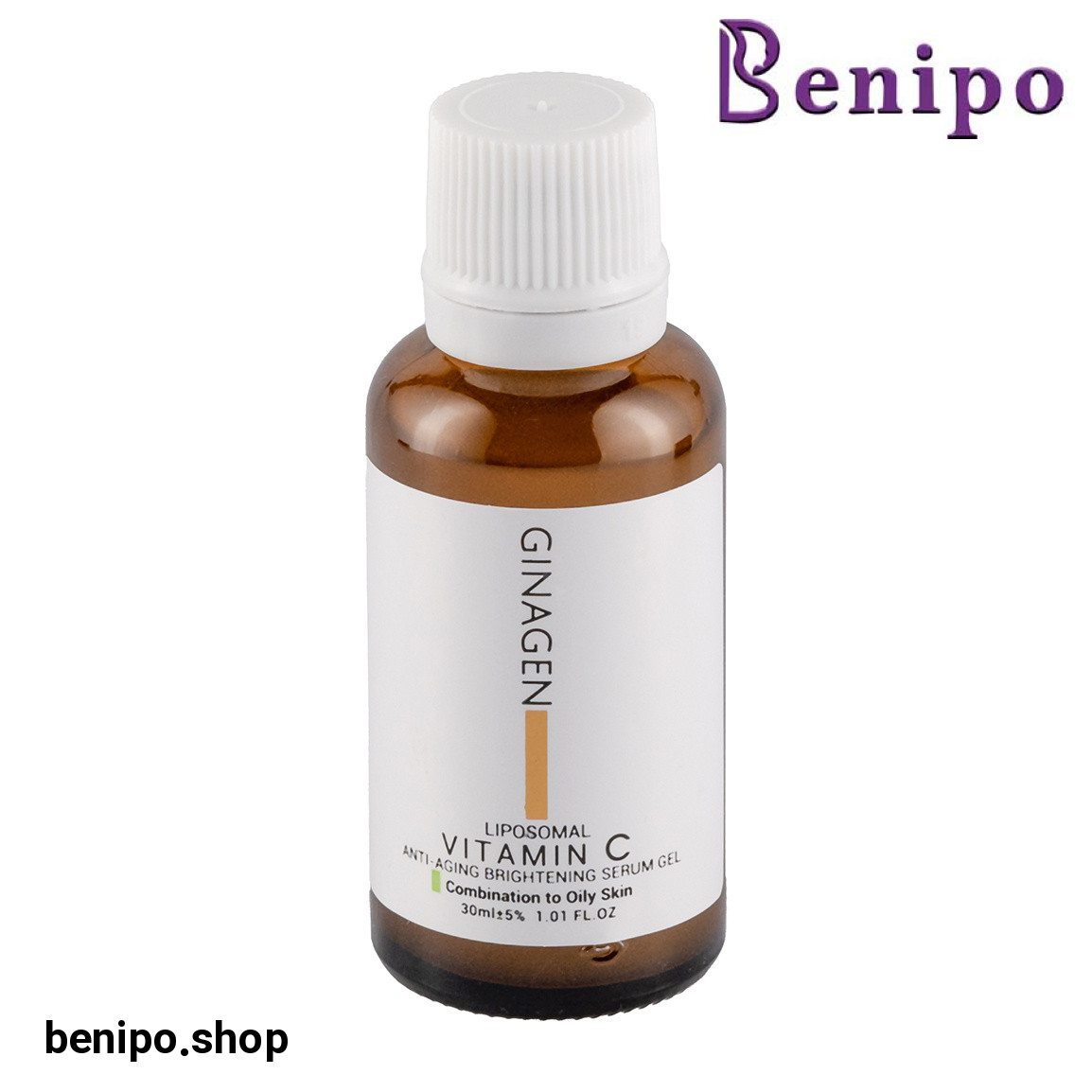 ژل سرم ویتامین C مناسب پوست چرب حجم 30 میلی لیتر