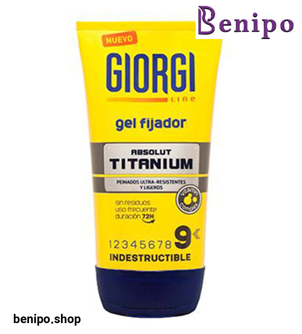 ژل مو فوق قوی  تیتانیوم