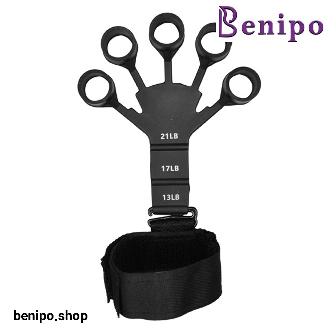 کش تقویت انگشت و ساعد سه کاره گریپستر مدل Gripster-03530