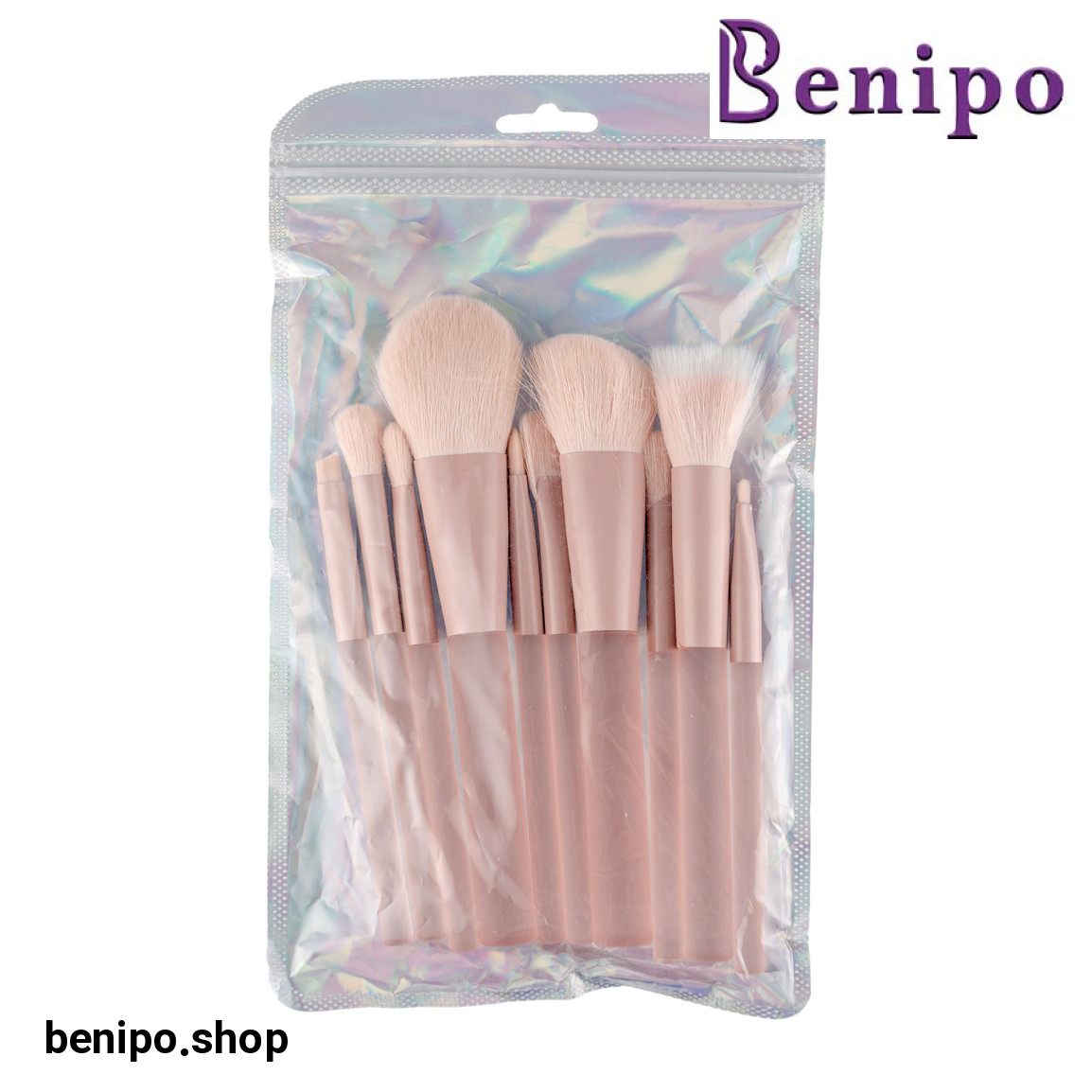 ست براش مدل Glass بسته 10 عددی