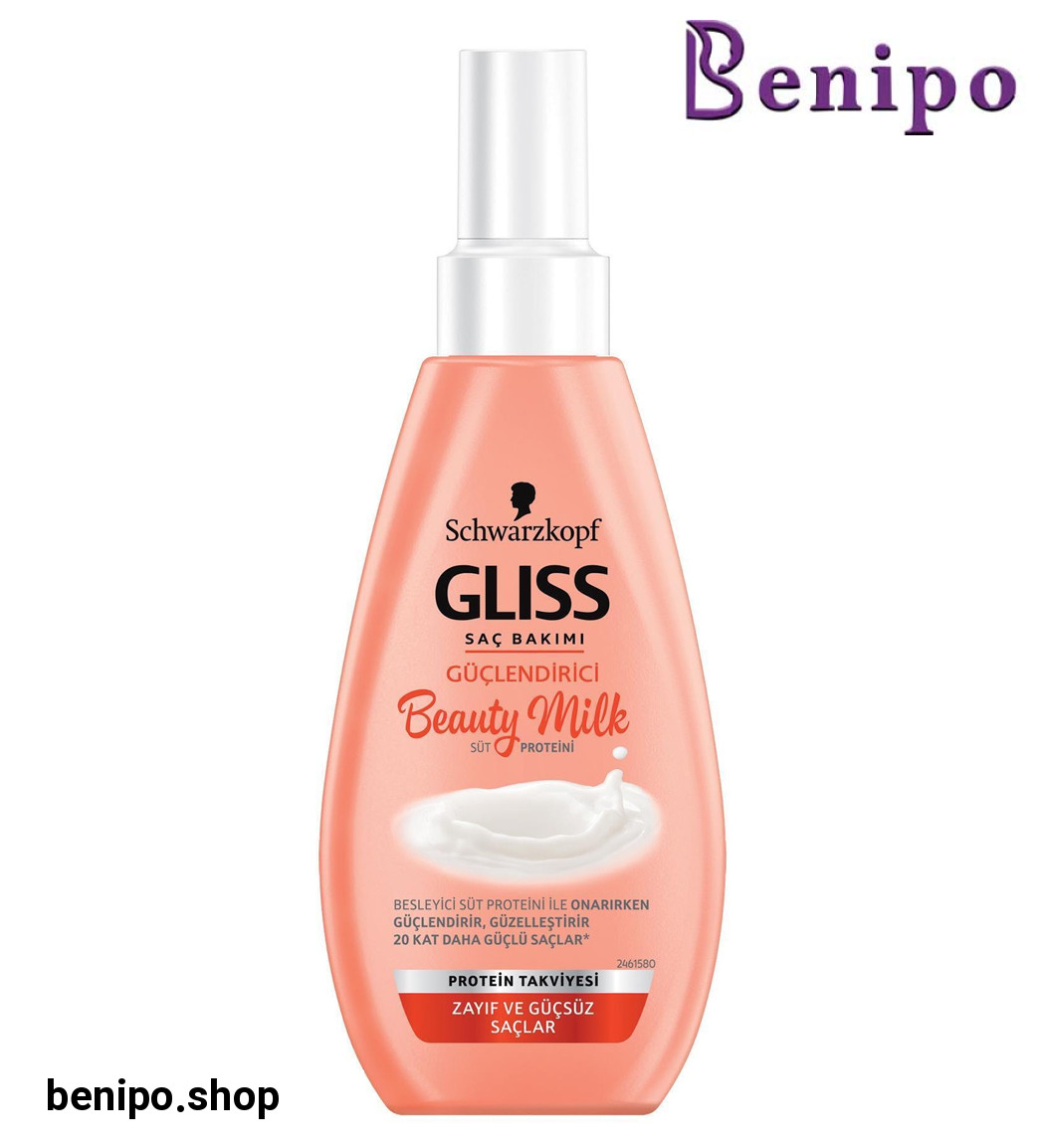 شیر مو گلیس ترمیم و تغذیه کننده مدل gunclendirici مناسب مو های ضعیف و شکننده حجم 150 میل