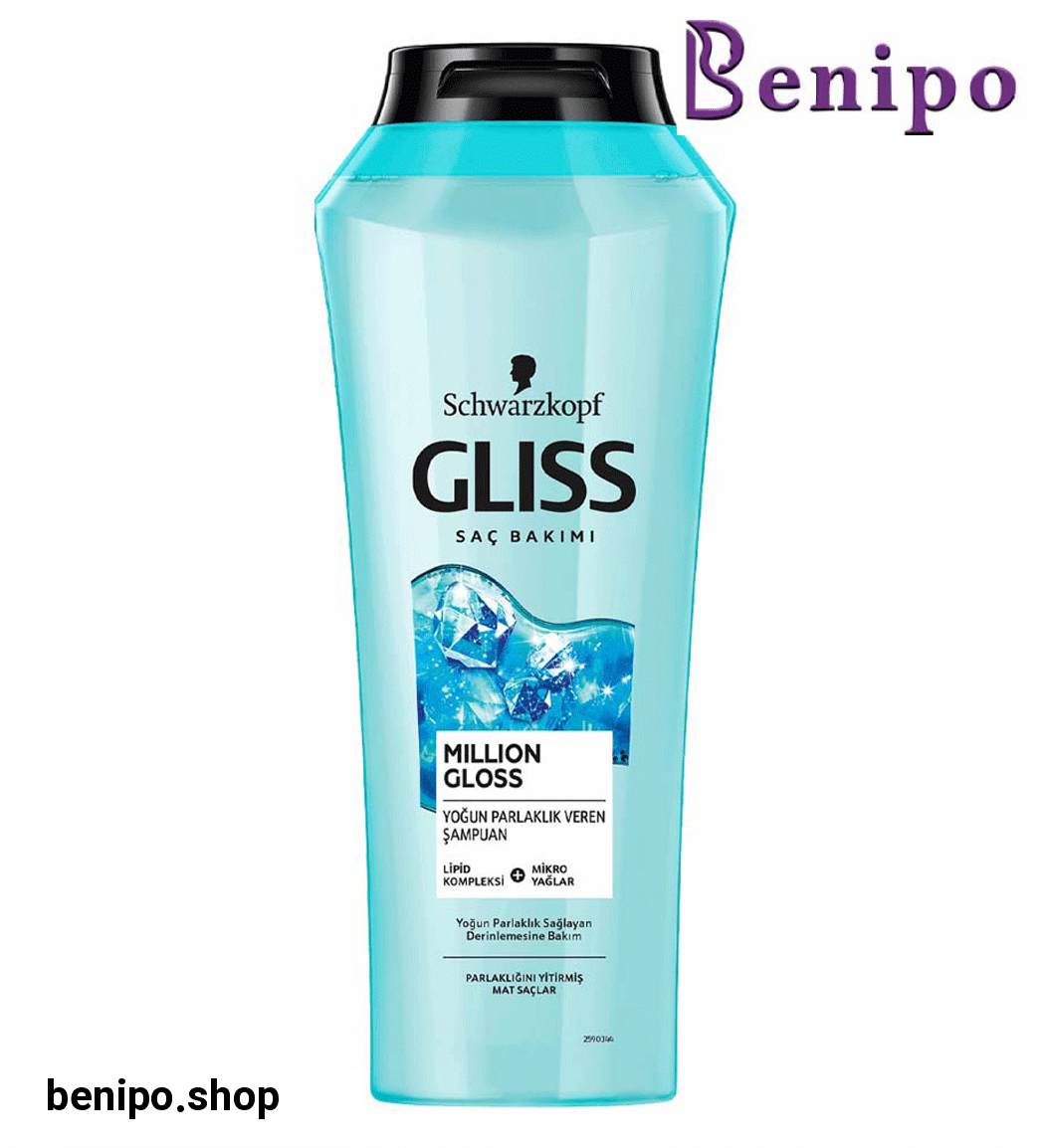 شامپو ترمیم کننده و درخشان کننده مدل  Million Gloss مناسب موهای مات و کدرحجم 500 میل