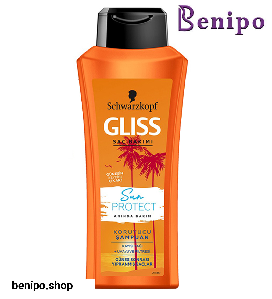 شامپو محافظت کننده مدل SUN PROTECT  مناسب موهای آسیب دیده حجم 500میل