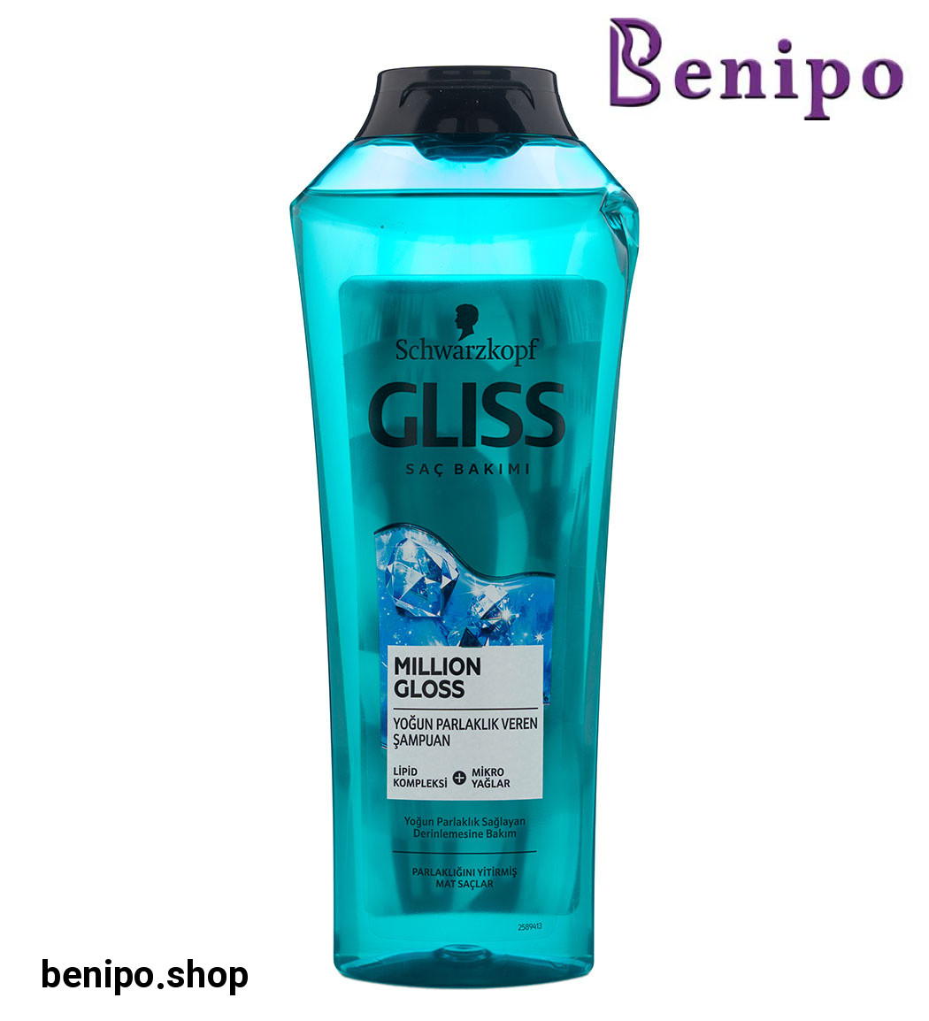 شامپو ترمیم کننده و درخشان کننده مدل Million Gloss مناسب موهای مات و کدر 400میل