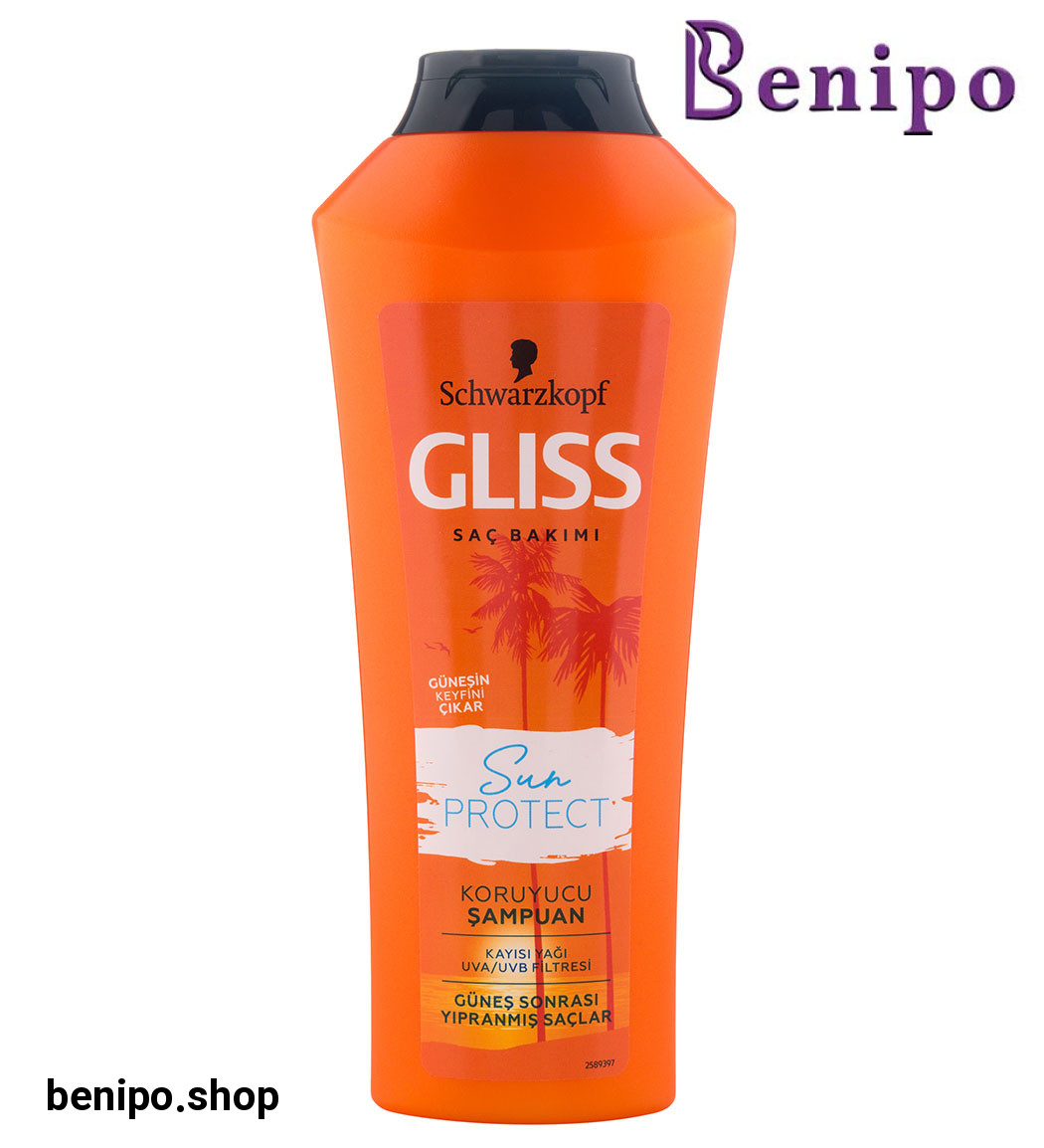 شامپو محافظت کننده مدل Sun Protect مناسب موهای آسیب دیده 360میل
