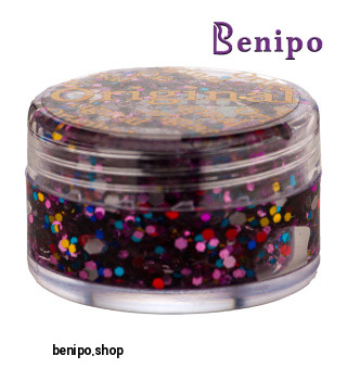 گلیتر مدل Original طرح پولکی درشت