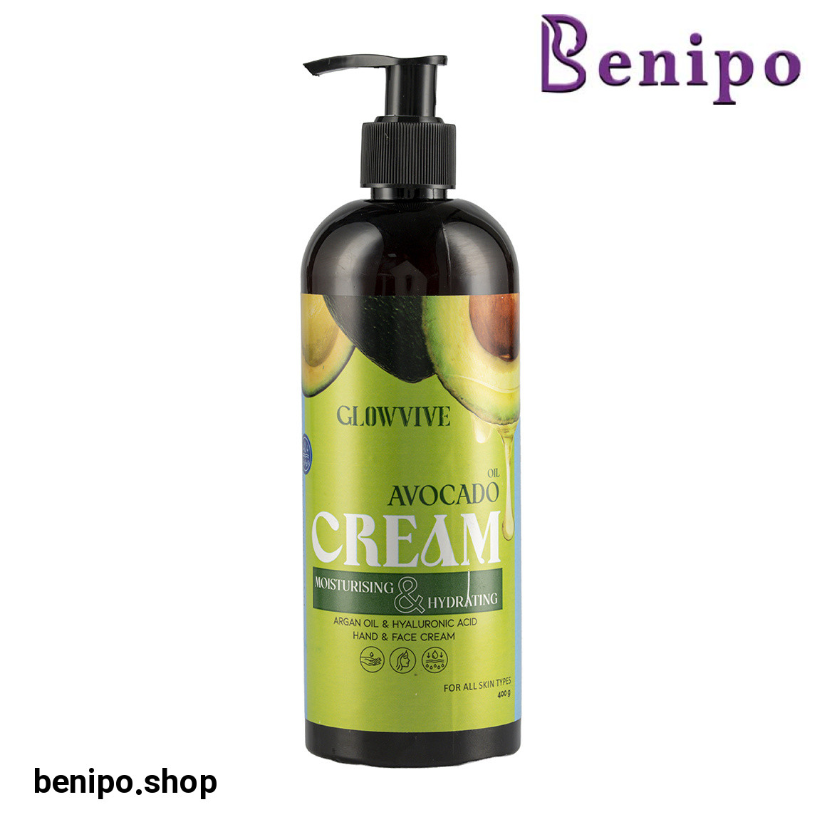 کرم آبرسان آووکادو وزن 400 گرم