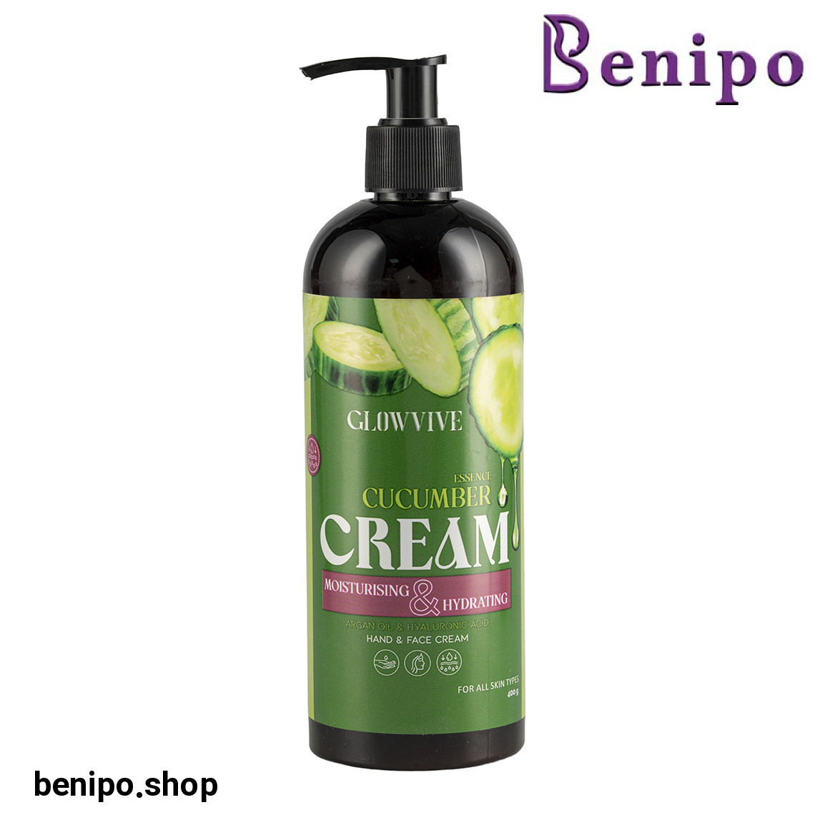 کرم آبرسان خیار وزن 400 گرم