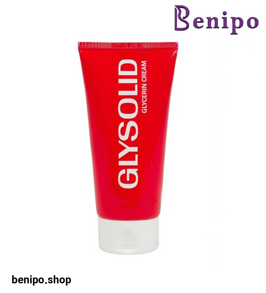 کرم گلیسیرینه Glysolid Glyserin Cream حجم 100 میلی لیتر