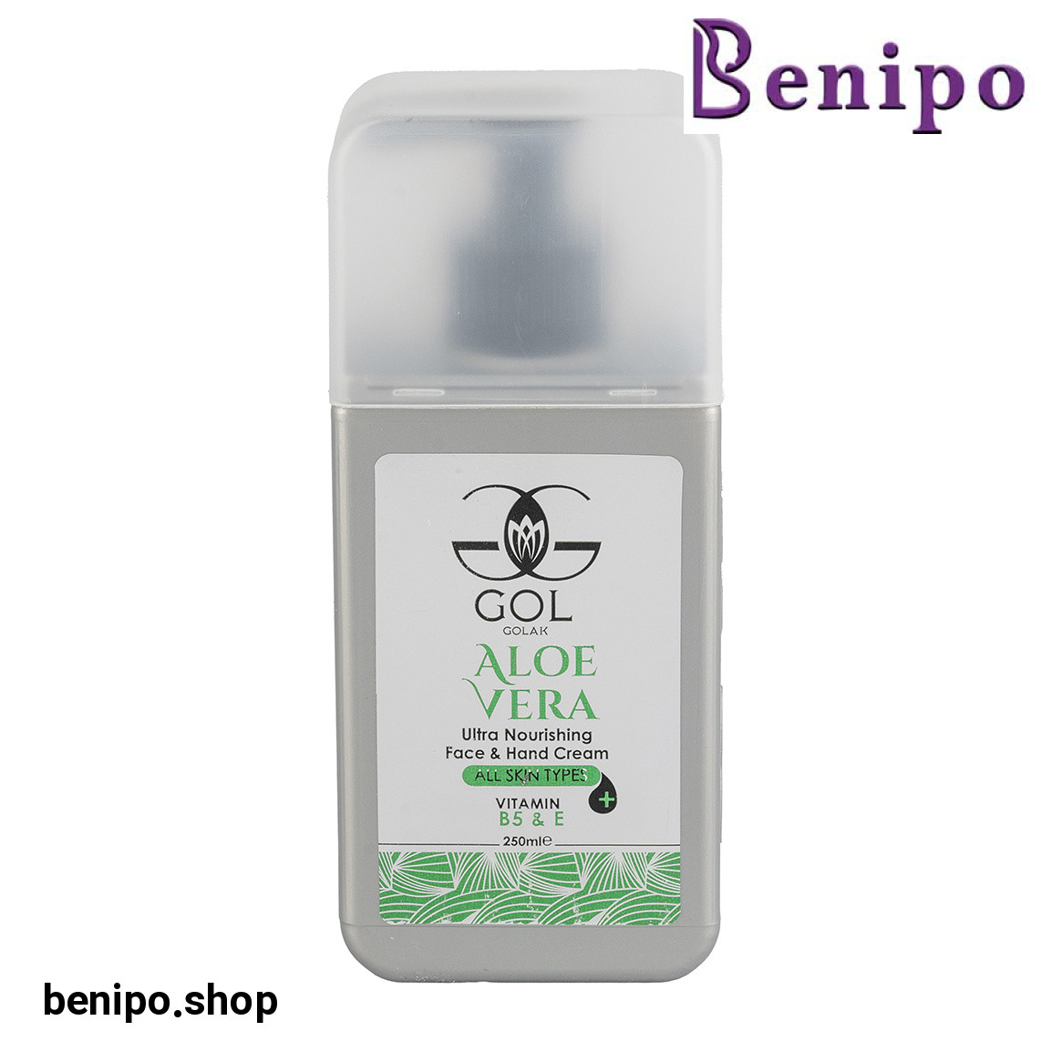 کرم مرطوب کننده حاوی آلوئه ورا حجم 250 میلی لیتر