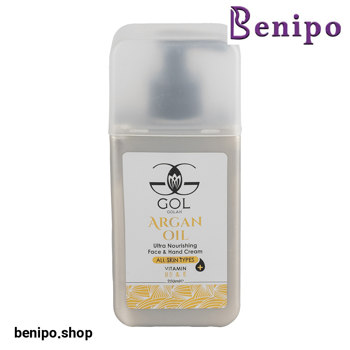 کرم مرطوب کننده حاوی آرگان حجم 250 میلی لیتر