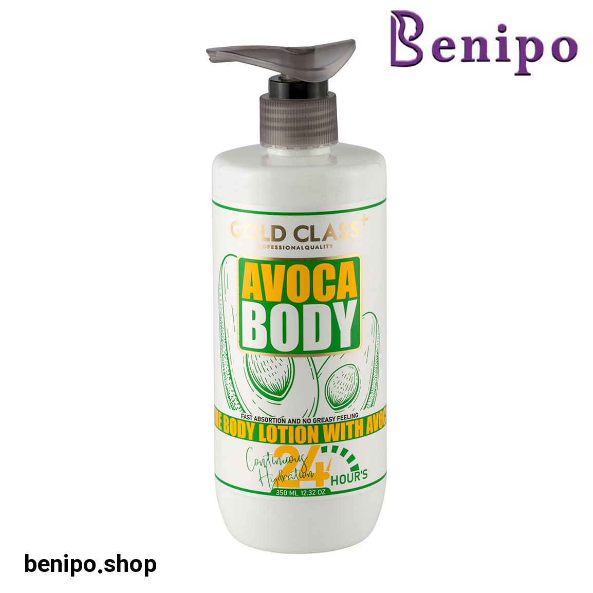 لوسیون بدن مدل Avocado مناسب پوست خشک حجم 350 میلی لیتر