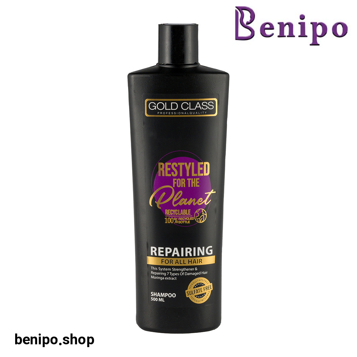 شامپو 7 کاره فاقد سولفات مدل Repairing مناسب انواع مو حجم 500 میلی لیتر