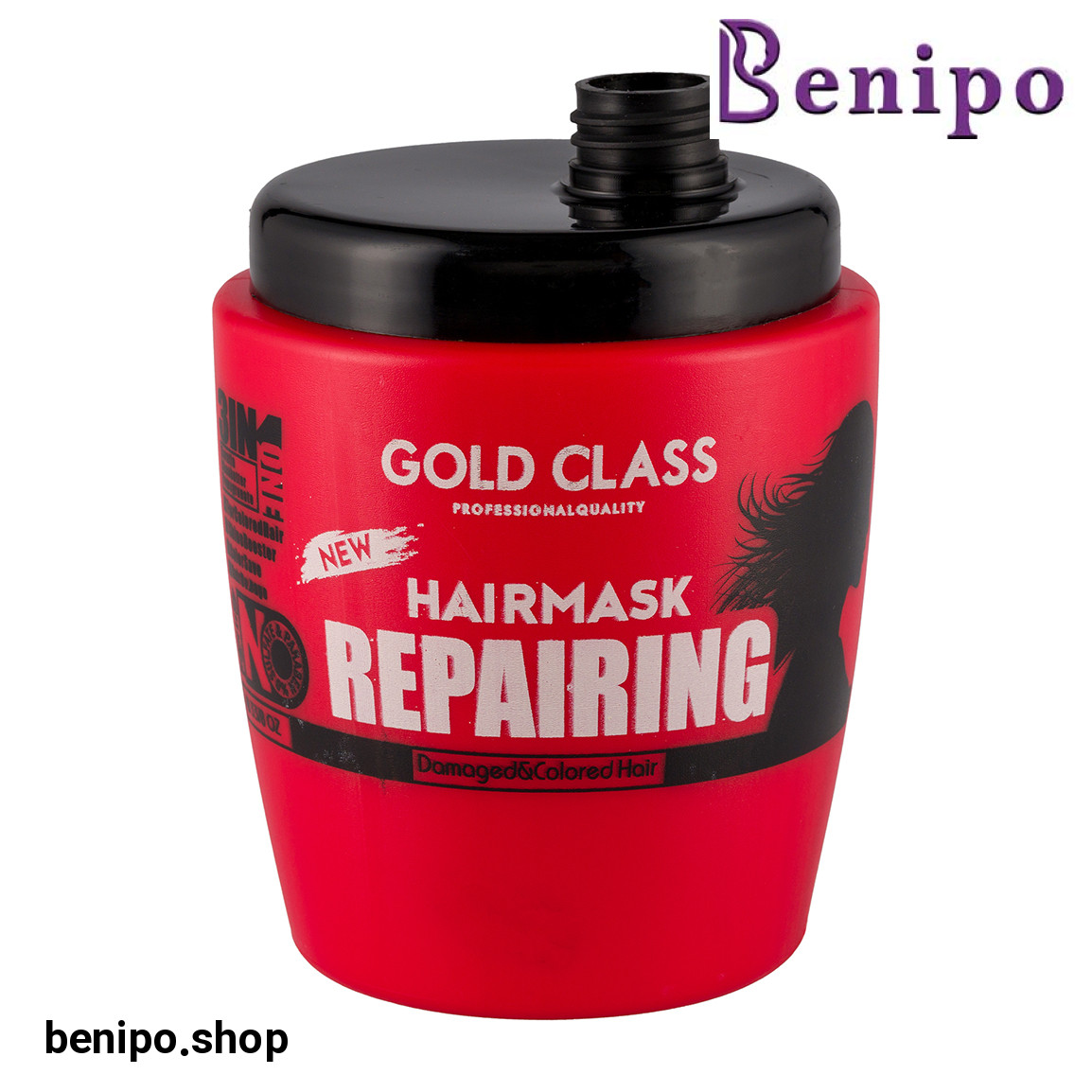 ماسک مو ترمیم کننده فاقد سولفات مدل Repairing مناسب موهای رنگ شده و آسیب دیده حجم 1000 میلی لیتر