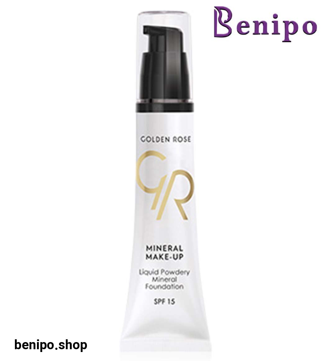 کرم پودر مینرال SPF 15 حاوی ویتامین E و A حجم 30میل