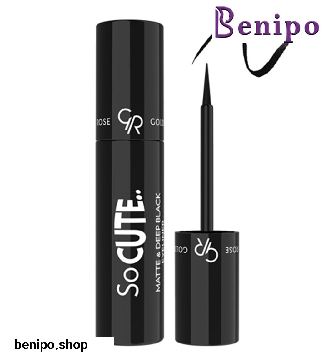 خط چشم ماژیکی مات مدل so cute