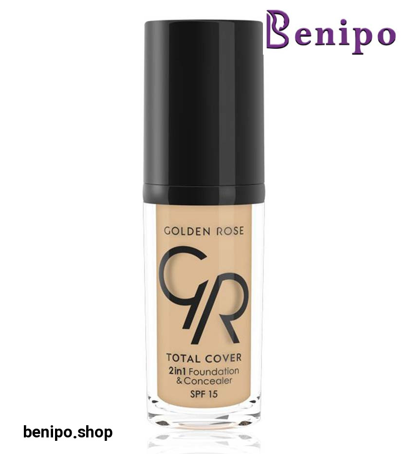 کرم پودر و کانسیلر توتال کاور