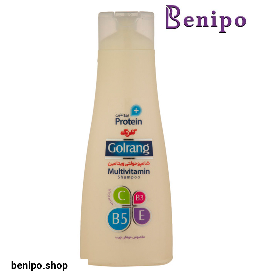 شامپو مولتی ویتامین و پروتئین چرب 400 گرمی