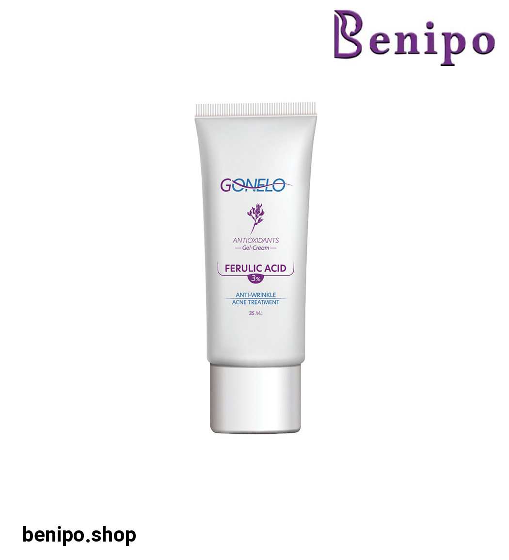 ژل کرم آنتی اکسیدان فرولیک اسید 3 درصد حجم 35 میلی لیتر