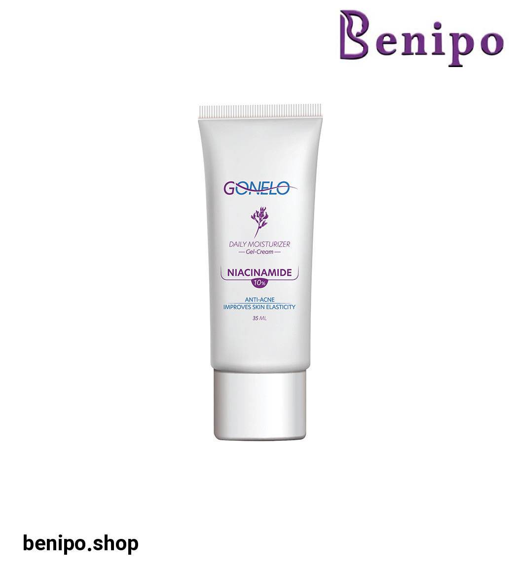 ژل کرم مرطوب کننده نیاسین آمید 10درصد حجم 35 میلی لیتر