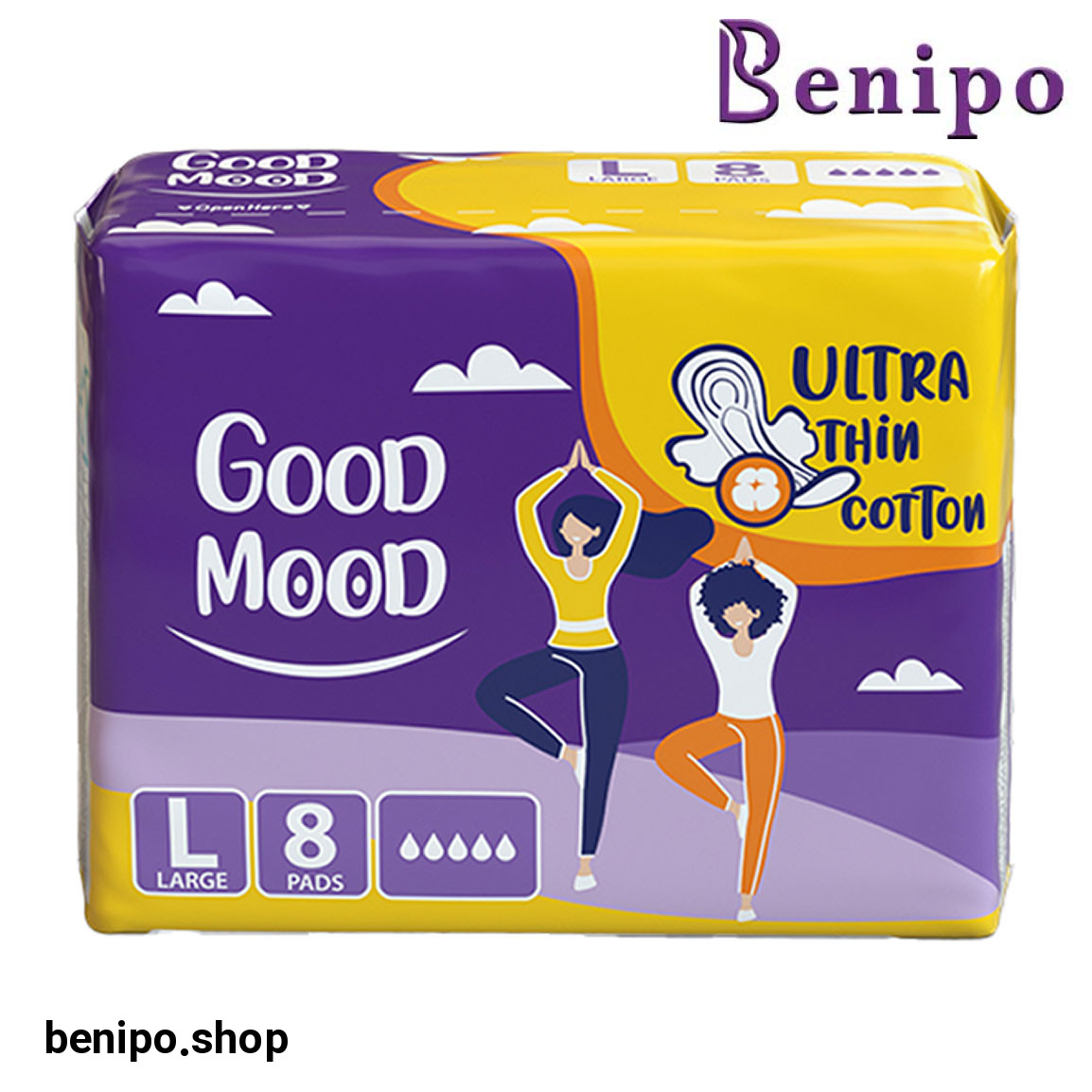 نوار بهداشتی اولترا بزرگ 8 عددی