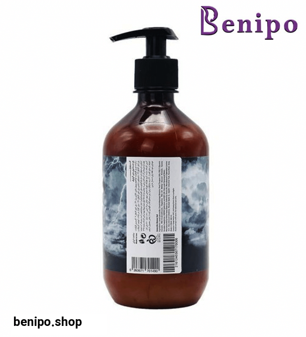 ژل شستشوی بدن مردانه تورنادو 500 میل