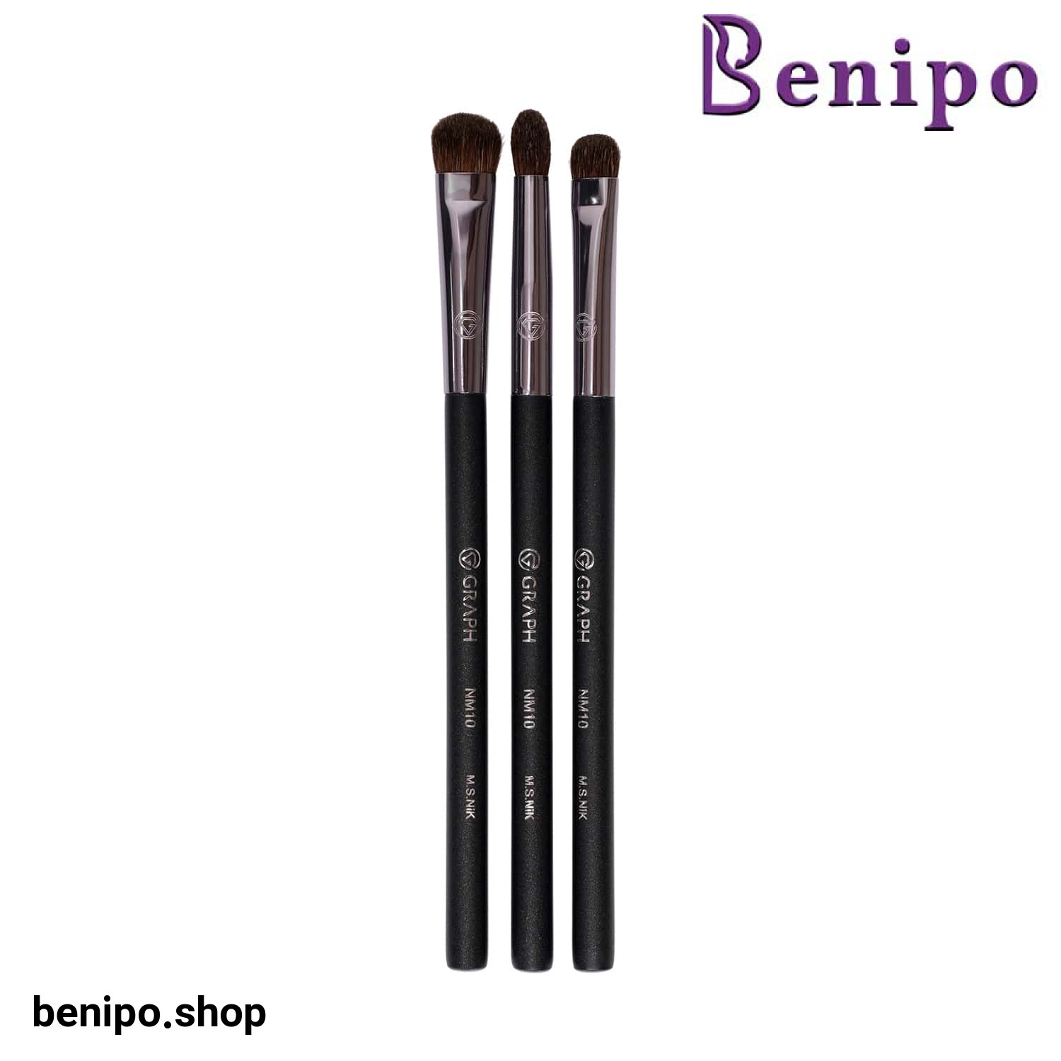 ست براش سه عددی فید سایه NM10 گراف