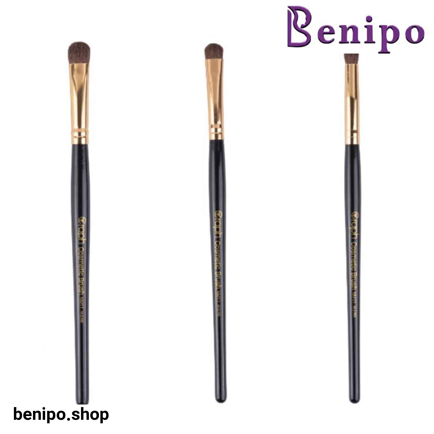 ست براش سه عددی فید سایه NM11 گراف