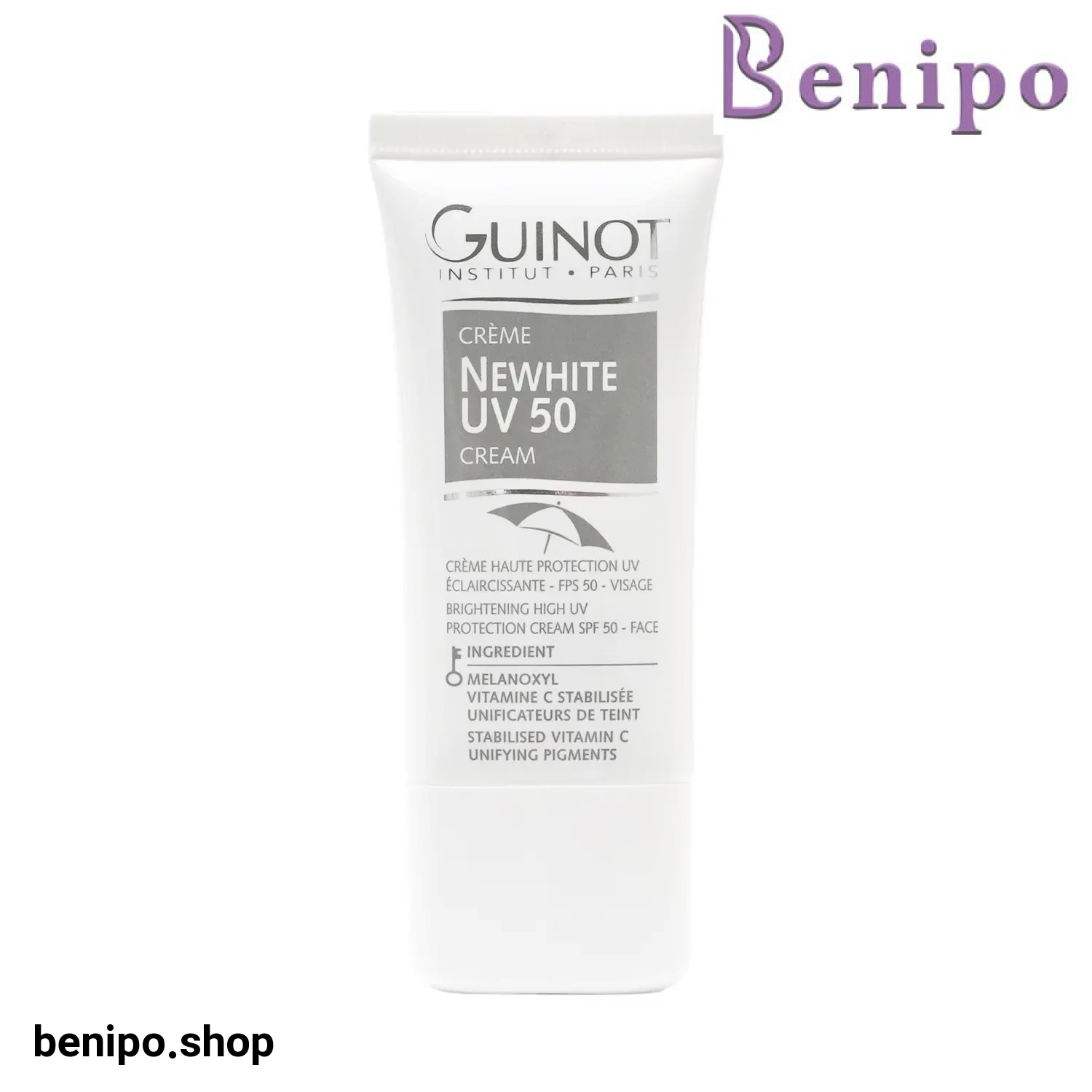 ضد آفتاب روشن کننده spf 50 گینو