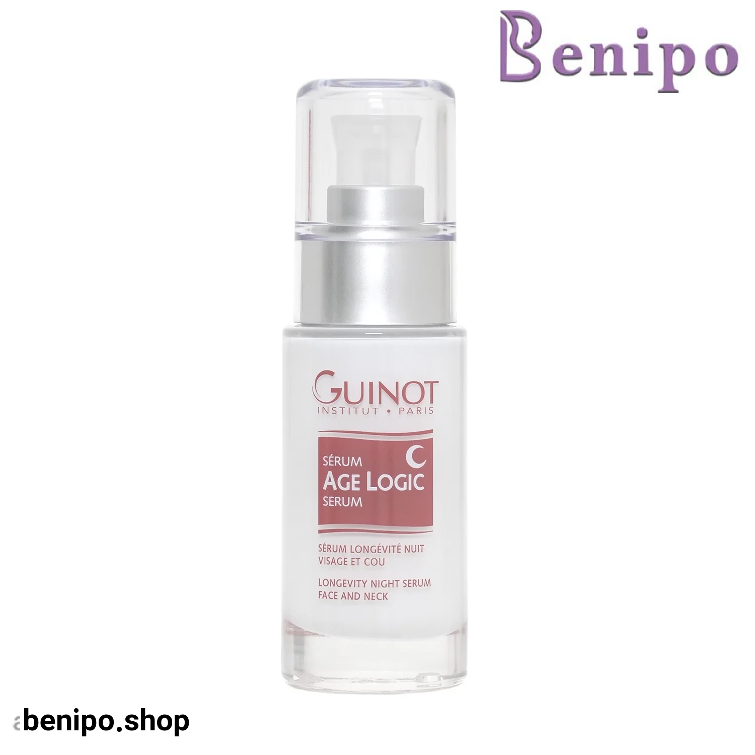 سرم شب ضد چروک صورت و گردن گینو Age Logic