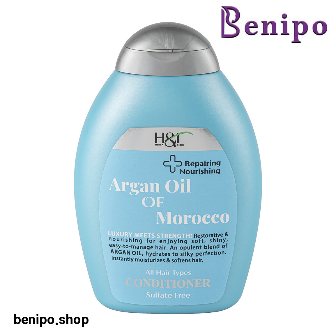 نرم کننده مو حاوی روغن آرگان مراکشی مناسب انواع مو حجم 385 میلی لیتر