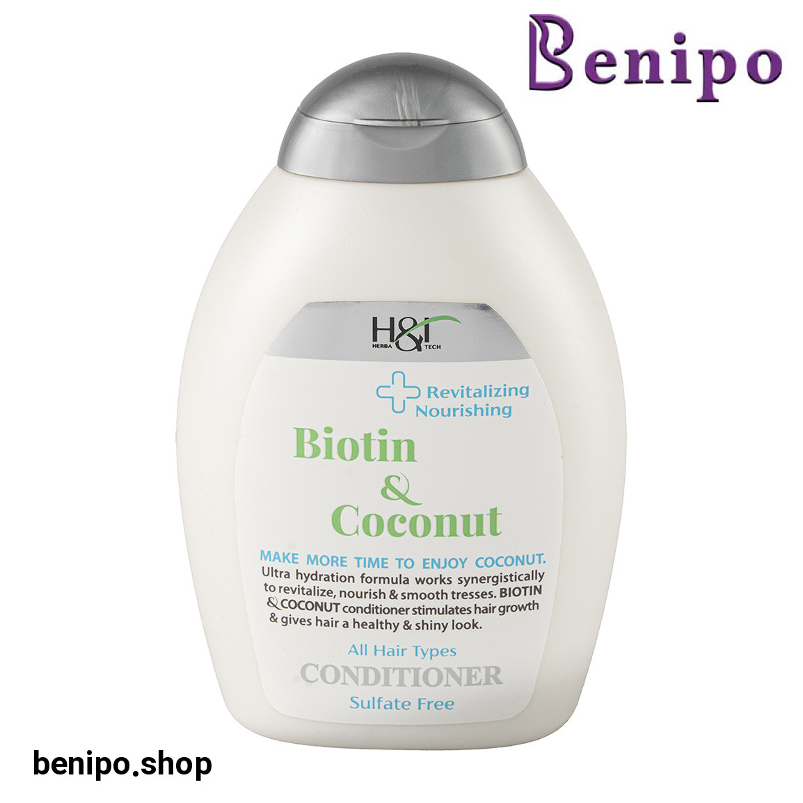 نرم کننده مو حاوی بیوتین و نارگیل مناسب انواع مو حجم 385 میلی لیتر