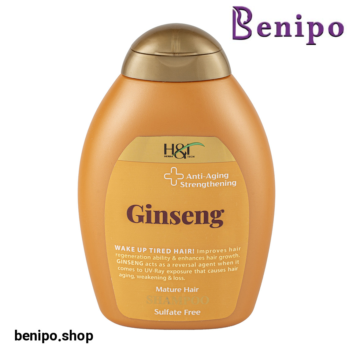 شامپو تقویت کننده و استحکام بخش حاوی جنسینگ مناسب موهای ضعیف حجم 385 میلی لیتر