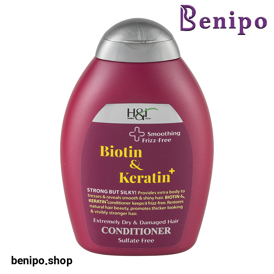 نرم کننده مو حاوی بیوتین و کراتین پلاس مناسب موی خیلی خشک، آسیب دیده و فر حجم 385 میلی لیتر