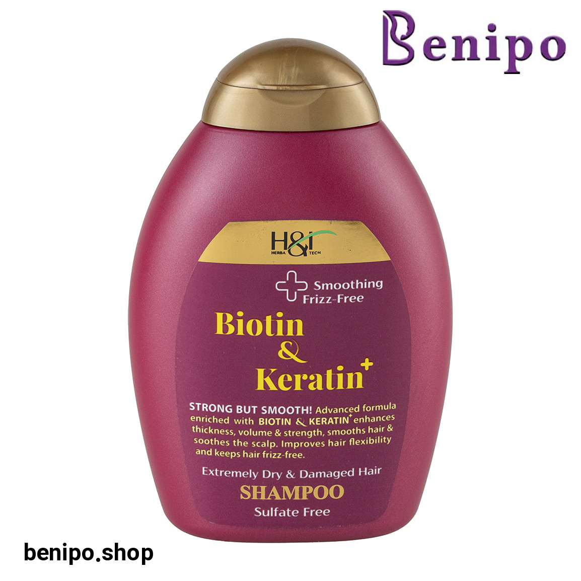 شامپو نرم کننده حاوی بیوتین و کراتین پلاس مناسب موی خیلی خشک و آسیب دیده حجم 385 میلی لیتر