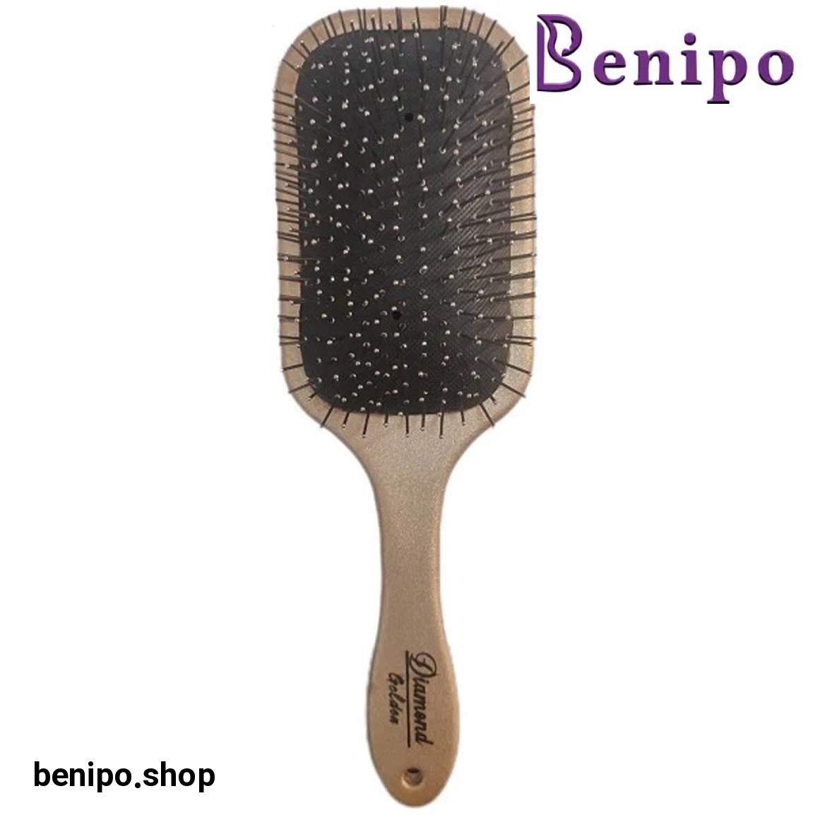 برس مو گلدن دیاموند مدل اکلیلی مستطیل