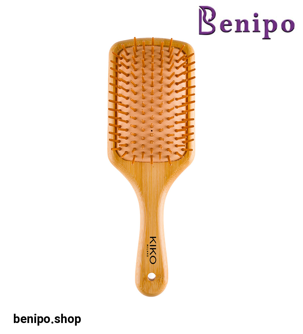 برس چوبی بامبو مستطیل بزرگ Kiko