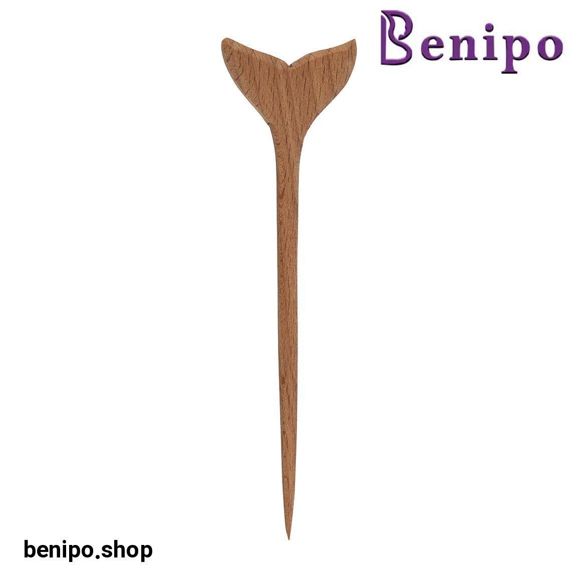 کانزاشی چوبی طرح نهنگ تک رنگ کد 206