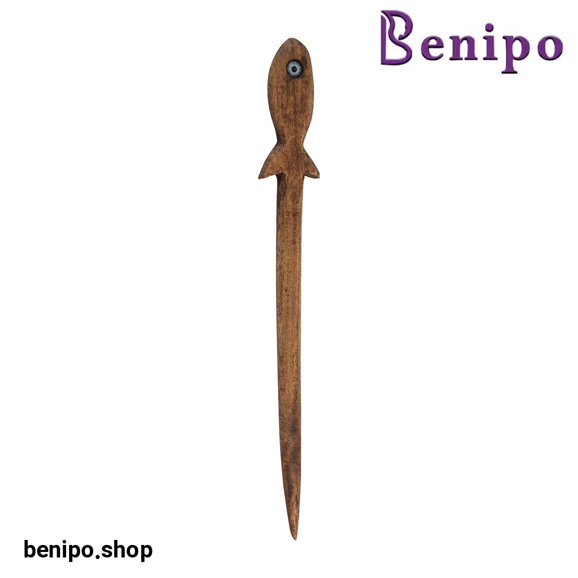 کانزاشی چوبی طرح ماهی کد 302