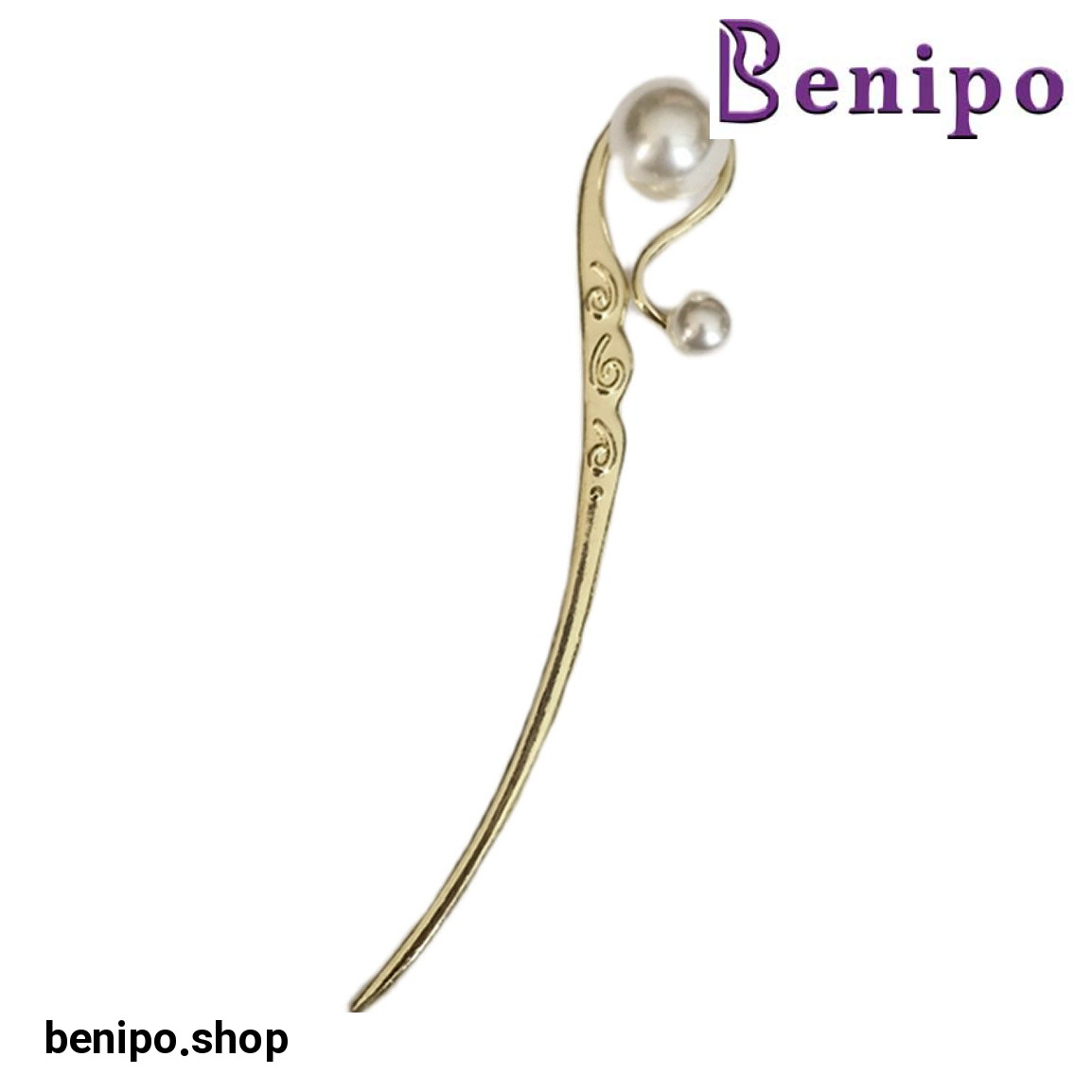 کانزاشی مو زنانه مدل مرواریدی کد 34