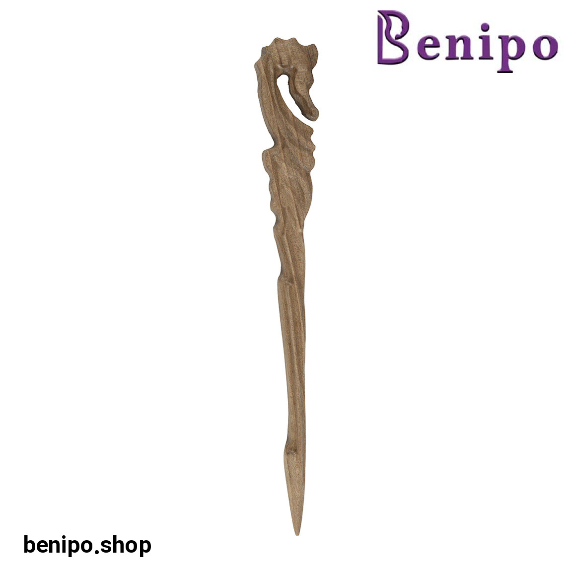 کانزاشی چوبی طرح اسب آبی کد 403